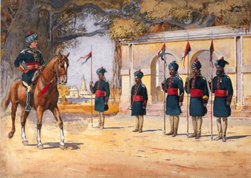 Soldats du 10e Lanciers du Duc de Cambridge (Hodson